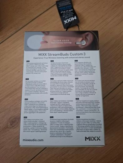 Mixx Streambuds Custom 3 True Wireless Earbuds