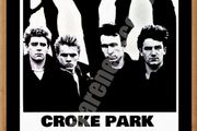 U2 Croke Park 1985 concert poster with ticket reproduction print