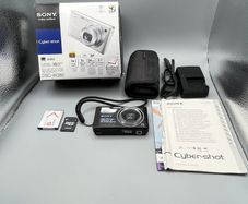 Sony Cybershot DSC-W380 Compact Digital Camera - Black - Full Kit - Boxed - VGC
