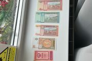 Mongolia, 9 Different Banknotes, All Crisp Unc!