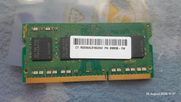 Laptop Pc Memory Ram Ddr3 So-dimm 204 Pin - 4096mb 4gb Stick