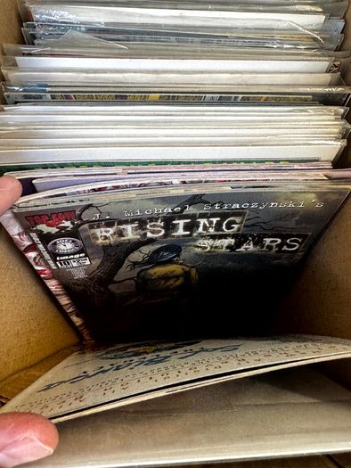 Image & Top Cow Long Comic Box w 320 comics for Sale