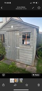 10x6 foot shed Perfect condition
