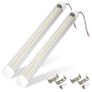 2Pcs 108 LED Car Interior White Strip Light Bar Car Interior Lamp with On/Off Switch Van Cabin Lorry Truck Camper Boat Camper Image 2