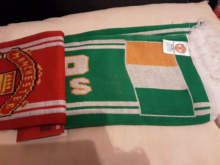 New old stock man united scarfs,  original packaging