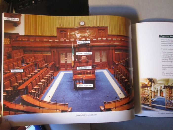 The Irish Parliament, History - Architecture - Procedures