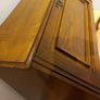 Antique Oak wrighting Bureau Image 2