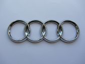 Audi rear Chrome Grill Badge Emblem 180mm