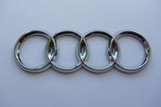 Audi rear Chrome Grill Badge Emblem 180mm