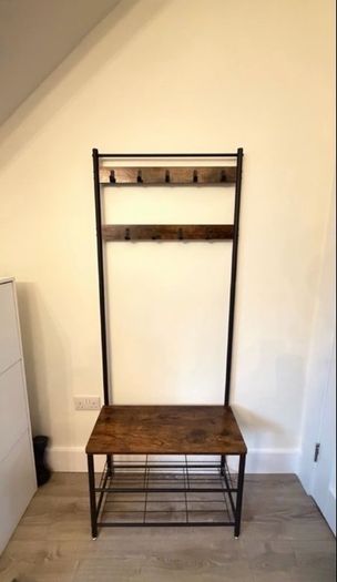 Abingdon Hall Tree with Storage Bench and Shoe Storage