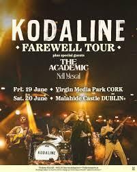 Kodaline Farewell Tour Tickets For Sale