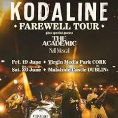 Kodaline Farewell Tour Tickets For Sale