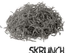 SKRUNCH - Grey Shredded Paper - Crinkle cut