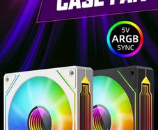 Prism 4 PRO ARGB Fan PC 120mm Computer Case Fan 4pin PWM CPU Cooling Fans 3pin 12v RGB
