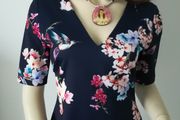 dress with short sleeves, size 12