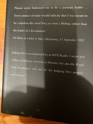 Irish History: 'Judging Dev'