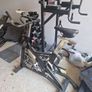 home gym dumbells bench pull up dip bar and bike Image 3