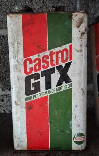 Vintage Castrol GTX tin (2 for sale)