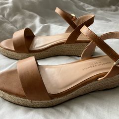 Dorothy Perkins Brown Wedge Sandals Size 5