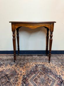 Late 19th Century Occasional or Hall Table on Castors