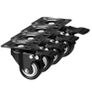 Castor Wheels with Brake Heavy Duty Swivel Wheels for Furniture 50mm + Screws 200KG Image 10