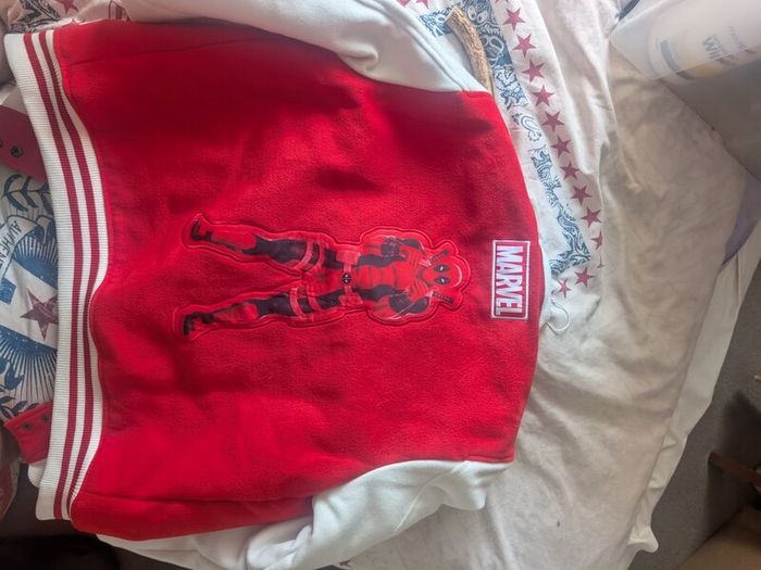 Marvel collaboration stadium jacket Limited Edition .And a cap