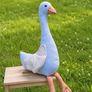 Handmade Goose Plush / Unique Soft Decor / Gift Image 3