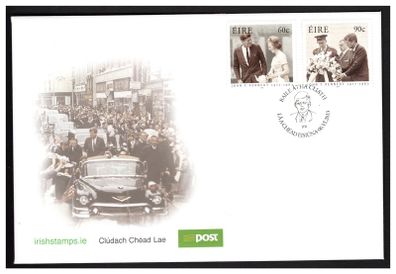 2013 Ireland 50th Death Aniversay of John F Kennedy (JFK) Commemorative Stamps An Post First Day Cover (FDC)
