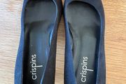 Black Suede Crispins Womens Medium heel shoes Size 9 (43)