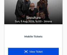 Sepultura Dublin 2026