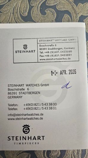 Steinhart Ocean One GMT -Ceramic Bezel