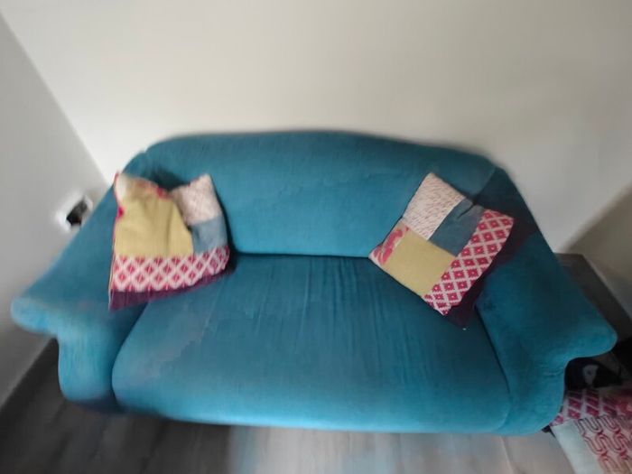 3 + 2 Seater Sofa with Matching Pouffe
