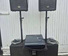 Dynacord and Yamaha PA System