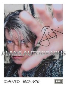 David Bowie Autograph