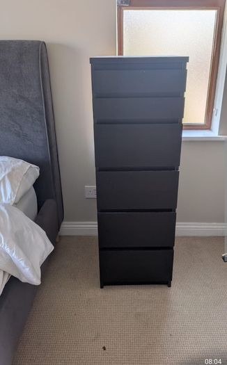 Ikea Malm 6 Drawer