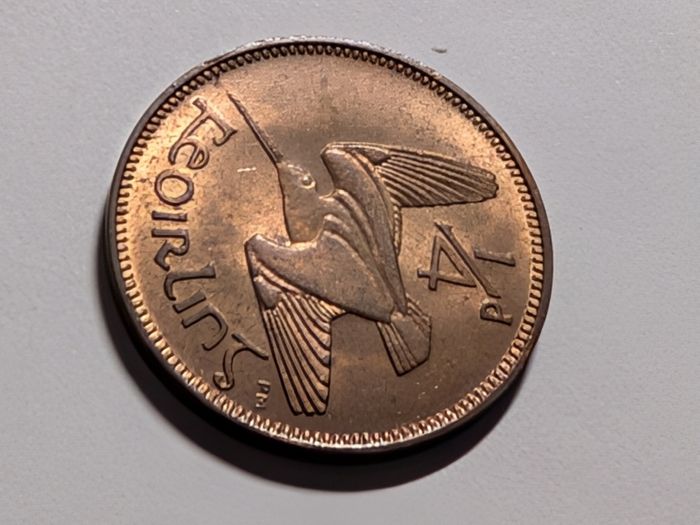Irish Farthing 1959 lustre