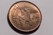 Irish Farthing 1959 lustre