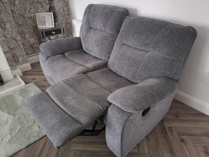 Two x 2 Seater Recliner sofa (less than a year old)