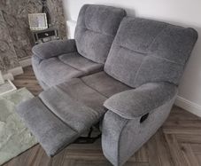 Two x 2 Seater Recliner sofa (less than a year old)