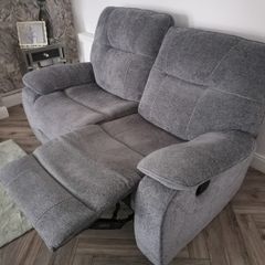 Two x 2 Seater Recliner sofa (less than a year old)