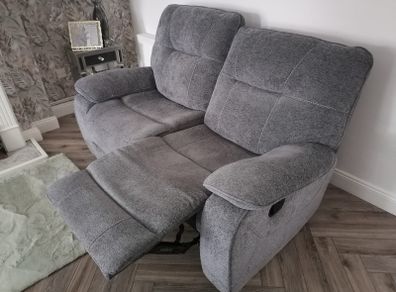 Two x 2 Seater Recliner sofa (less than a year old)