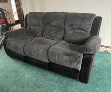 3 piece suite: sofa & 2 recliners