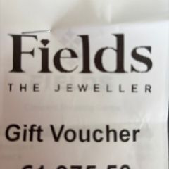 Fields Jewellers voucher