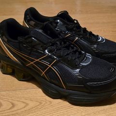 ASICS Gel Kinetic Fluent, black gold, size Big 11UK, Brand New,  price 105e