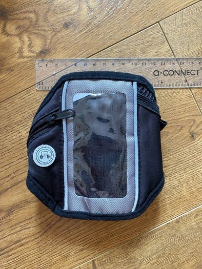 Black Phone Arm Band Pouch Holder for Running