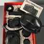 3 Pentax Auto 110 film cameras and accessories boxed Image 2