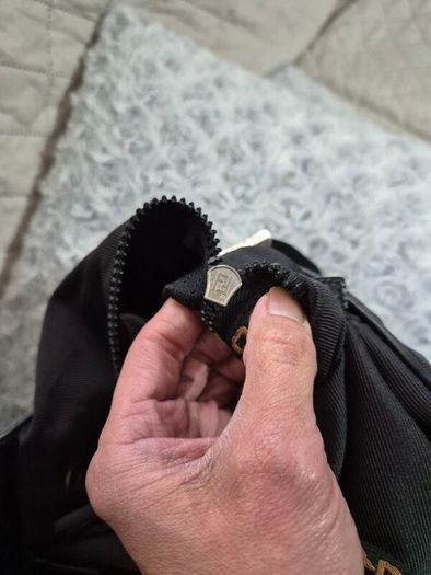 Fendi Vintage Nylon & Leather Back Pack