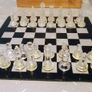 2 Chess Sets /1 Board Image 5