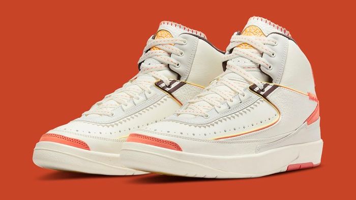 Nike Air Jordan 2 Retro Maison Chateau Rouge UK 11/ US 12 Deadstock