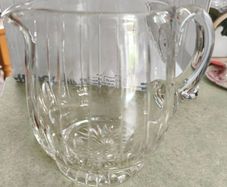 Stuart Crystal 32 oz Pitcher - Hampshire stamped - S-.